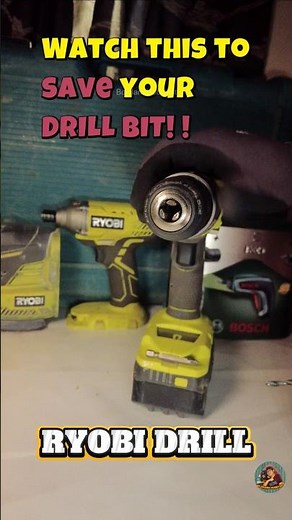 How to Install a Drill Bit (Beginner Guide) | RYOBI R18DDP2 #diytools #powertools #drill #shorts