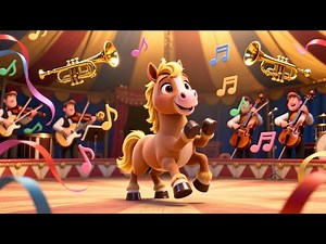 Horse Baby’s Circus Joy 🎪🐴 | Fun Learning for Kids | Circus & Animal Adventure