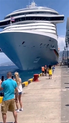 Cruise Ship Crashes Into Dock After Losing Control! | Ship Disaster