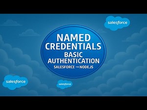 Named Credentials - Basic Authentication || Salesforce Outbound Integration