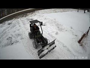 Power Trac PT425 with push blade