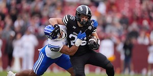 Faletau Satuala’s pick-6 lets No. 11 BYU pull away for 41-27 win over Cyclones and another 8-0 start