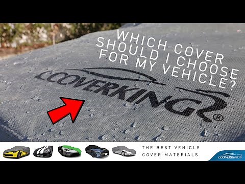 The Best Custom Vehicle Cover Materials | COVERKING®
