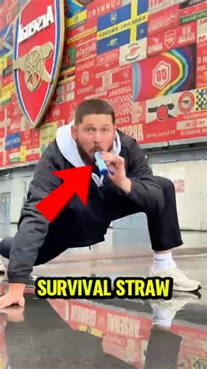 Drinking the DIRTIEST Puddle Water at Football Stadiums! 🤮⚽️ #shorts #usa