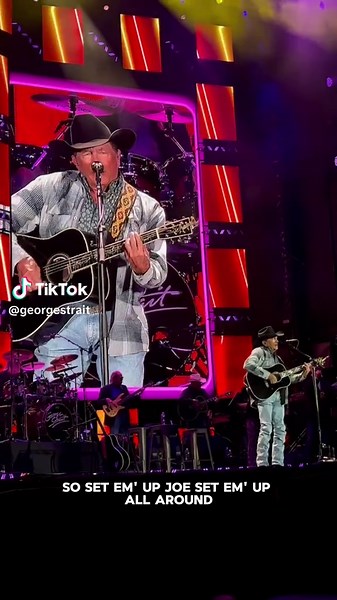 Who's ready to sing along to this one tonight? #ThreeDrinksBehind #GeorgeStrait #LiveMusic