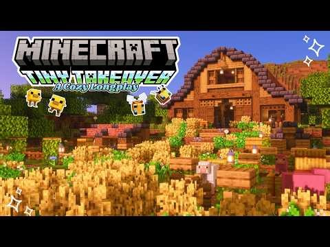 fall asleep whilst i build a farm for the baby mobs 🐤┃minecraft longplay