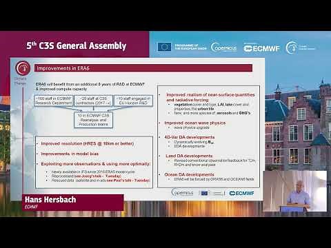 The ERA5 and ERA6 | Hans Hersbach and Bill Bell