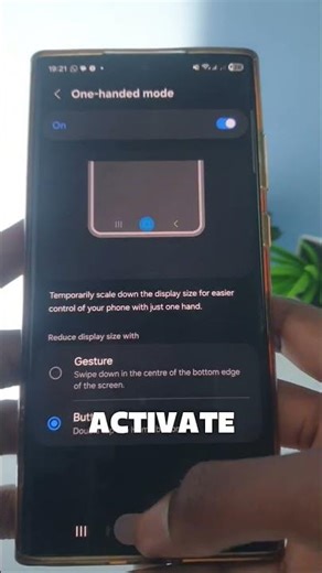 Use this one handed feature #techtips #tech