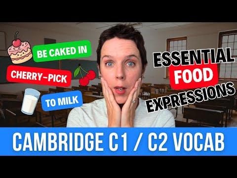 C1 Advanced & C2 Proficiency Vocabulary You MUST Know | Food Verbs
