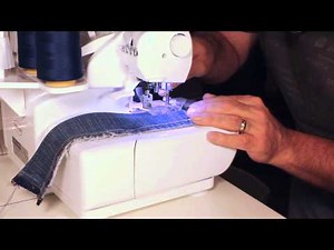 Babylock Evolution Ending Coverstitch Hem when using thicker fabrics