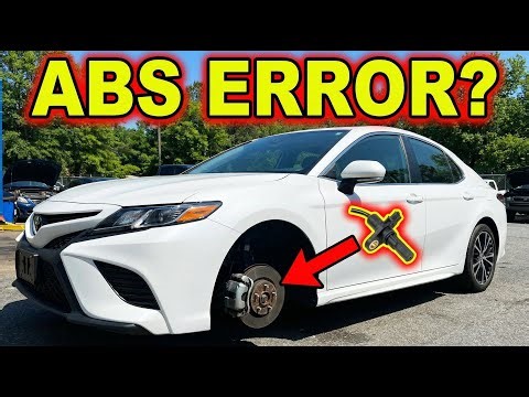 Wheel Speed Sensor Location 2019 Toyota Camry