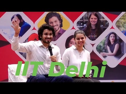 Aman Dhattarwal speaks about Shraddha Khapra{Microsoft Wali} at IIT Delhi #iitdelhi