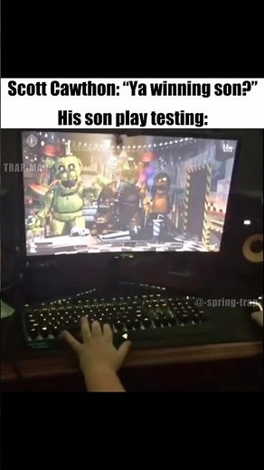 #fnaf #meme #memes #scottcawthon #ucn #gameplay