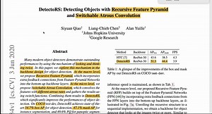 Richard日常读paper: 魔改backbone的单模型最强检测器DetectoRS