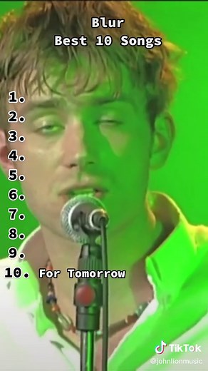 Best 10 Blur Songs of All Time | Top Hits by Blur Band
