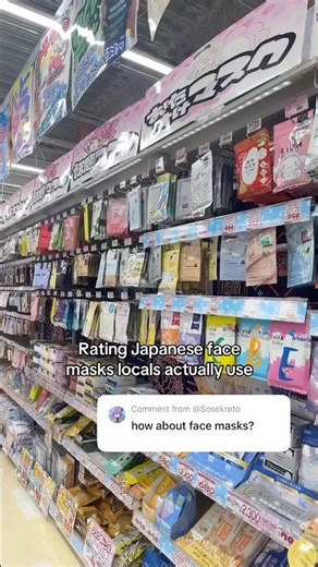 Rating japanese face masks locals actually use #jbeauty
