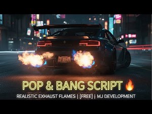 [FREE] 🔥 Pop & Bang + Flame Effects | Ultimate Car Sound Mod | MJ DEVELOPMENT