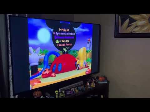 Mickey Mouse Clubhouse Mickey’s treats, DVD menu walk-through ￼
