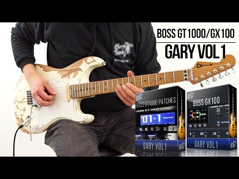 Boss GT-1000 / GX-100 Patches | Gary vol1 | Gary Moore Medley