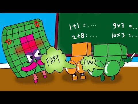 Farty Trouble in Number School! 🤣💥 | Numberblocks Funny Episode