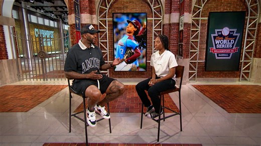 CC Sabathia sits down with Mo'ne Davis on 2014 LLWS