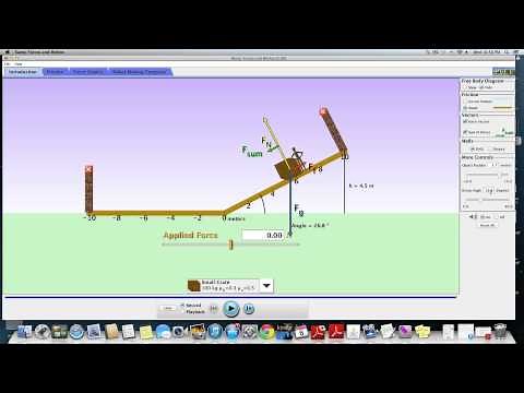Ramp: Forces and Motion Simulation