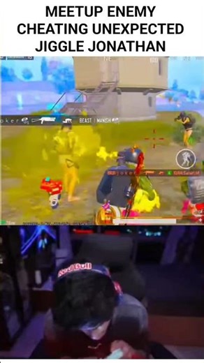 Meetup enemy cheating unexpected jiggle Jonathan #bgmi #pubgmobile #foryou #trending #shorts