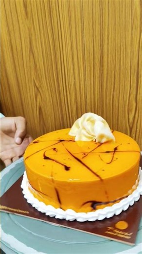 mango cake design, new cake design, cake design, cake kaise banta hai, cake banana sikhe, #shorts