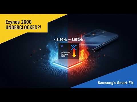 Exynos 2600 UNDERCLOCKED?! Samsung’s Genius Move Explained
