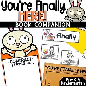 You're Finally Here! Preschool Book Companion, First week of PreK Activities
