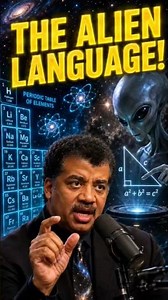 How We’ll Actually Talk to Aliens 👽 (Neil deGrasse Tyson) #science #periodictable #physics #shorts