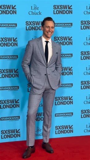 StudiocanalUK on Instagram: "Happy Birthday to Tom Hiddleston! See here at last years @sxswlondon premiere of The Life of Chuck @twhiddleston"