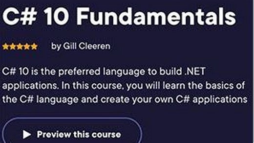 Pluralsight - C# 10 Fundamentals part2