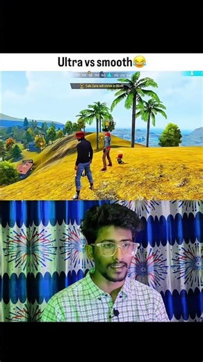 Ultra vs Smooth #shorts #viralvideo #viralshort #impossible #reaction #gaming #zahidff #freefire
