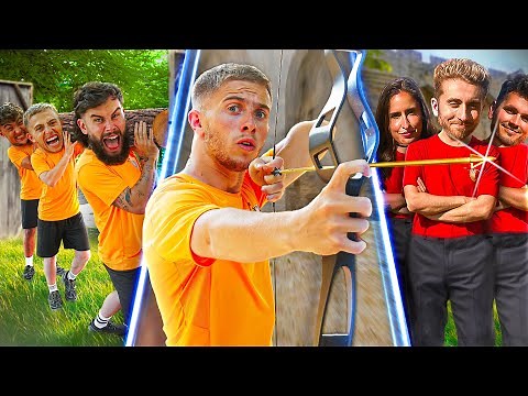 BATTLE DE YOUTUBEURS ! (on a tout détruit mdrrrr 😭)