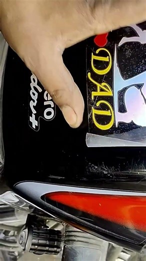 Hero Splendor visor modify sticker short video#modified #lover #dad#❤️❤️♥️