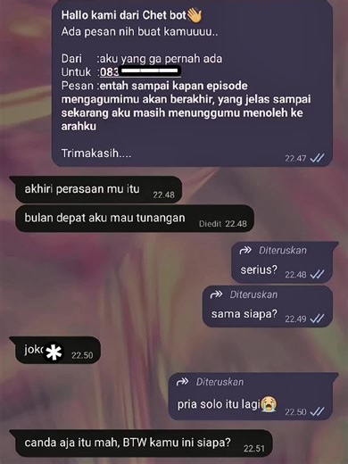 Kejutan Lucu Pria Solo dan Chatbot