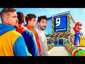 I was FIRST in line at a Goodwill grand opening!!