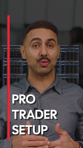 Pro Trader reveals his trading set up😰 Want to trade like a pro? Cherif shows how he organizes his trading screens to track multiple stocks, spot momentum plays, and stay locked in on market-moving headlines all in real time. 💬 What tips do you want to see next🤔