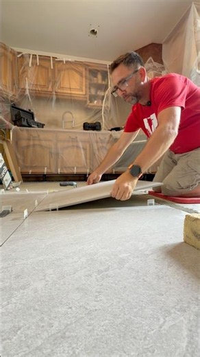 Pose carrelage au Pavilift