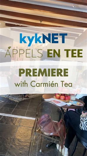 A truly lovely afternoon. Carmien Tea was proud to be one of the sponsors of the Appels en Tee premiere on kykNET, hosted at @welgemeendvenue. The event brought together creativity, conversation and community. The cast love Carmien Tea, and we loved pouring our rooibos for everyone who joined the celebration. Thank you @official__bianca, @nicolanothnagel and @anyahuman for the beautiful work and the warm welcome. Here’s to more moments that bring people together, one cup at a time. Explore our r