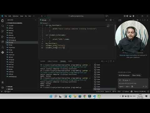 Python Class-14 | Python Functions Explained | User Defined & Built-in Functions | Laqshya Online