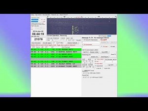 【アマチュア無線】JT65-HF通信ソフト（運用編part1）