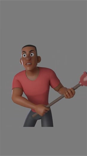 he's not overreacting #animation #3danimation #fyp