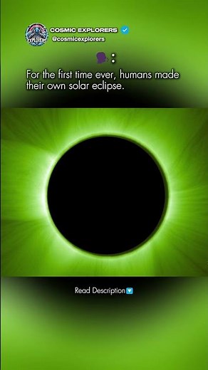 Scientists Just Created a Solar Eclipse in Space
