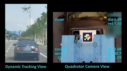 Quadrotor UAV Landing on Moving Platform