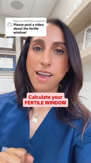 SAVE THIS POST!! This is how to calculate your most fertile days of the month and figure out the days when you have the best chance of getting pregnant....using just a calendar! I’ll walk you through it step by step in this video! . . . . . . . . . . #ovulation #fertilewindow #menstrualcycle #cycletracking #fertilitydoctor #ttctips #fertilityawareness #ttcjourney | Sanaz Ghazal, MD