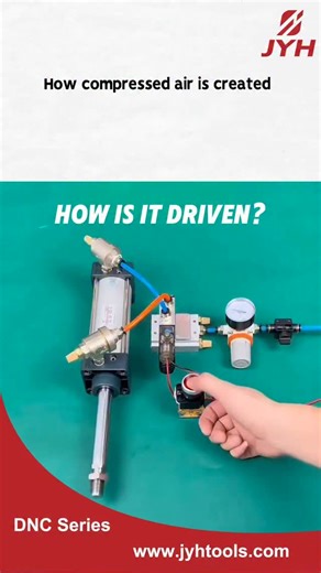 JYH Pneumatic on Instagram: "How is the pneumatic driven, it is driven by pneumatic not electric #pneumatic #neumática #pneumática #neumaticos #pneumatic #automated #pneumaticcontrol #aircirculation #airvalve #cylinder #plc #fluidpower #packaging #robotics #howitworks #learning"