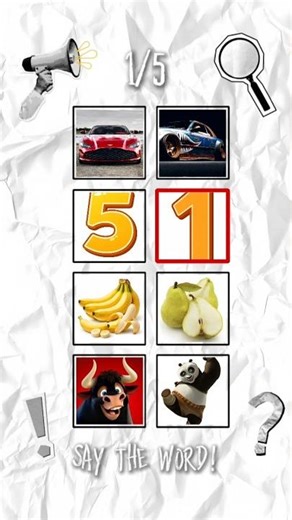 FIND THE SEQUENCE OF BANANA, NUMBER, PANDA, BULL, AND APPLE 🍌🔢🐼🐂🍎 #puzzle #game #panda