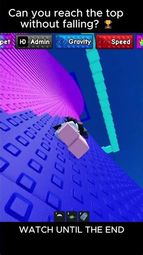 Only 1% can finish this obby! 😱🤫 🚀 #roblox #shorts